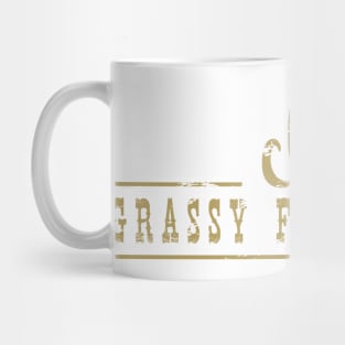 Grassy Flat Ranch Center Hat Logo Mug